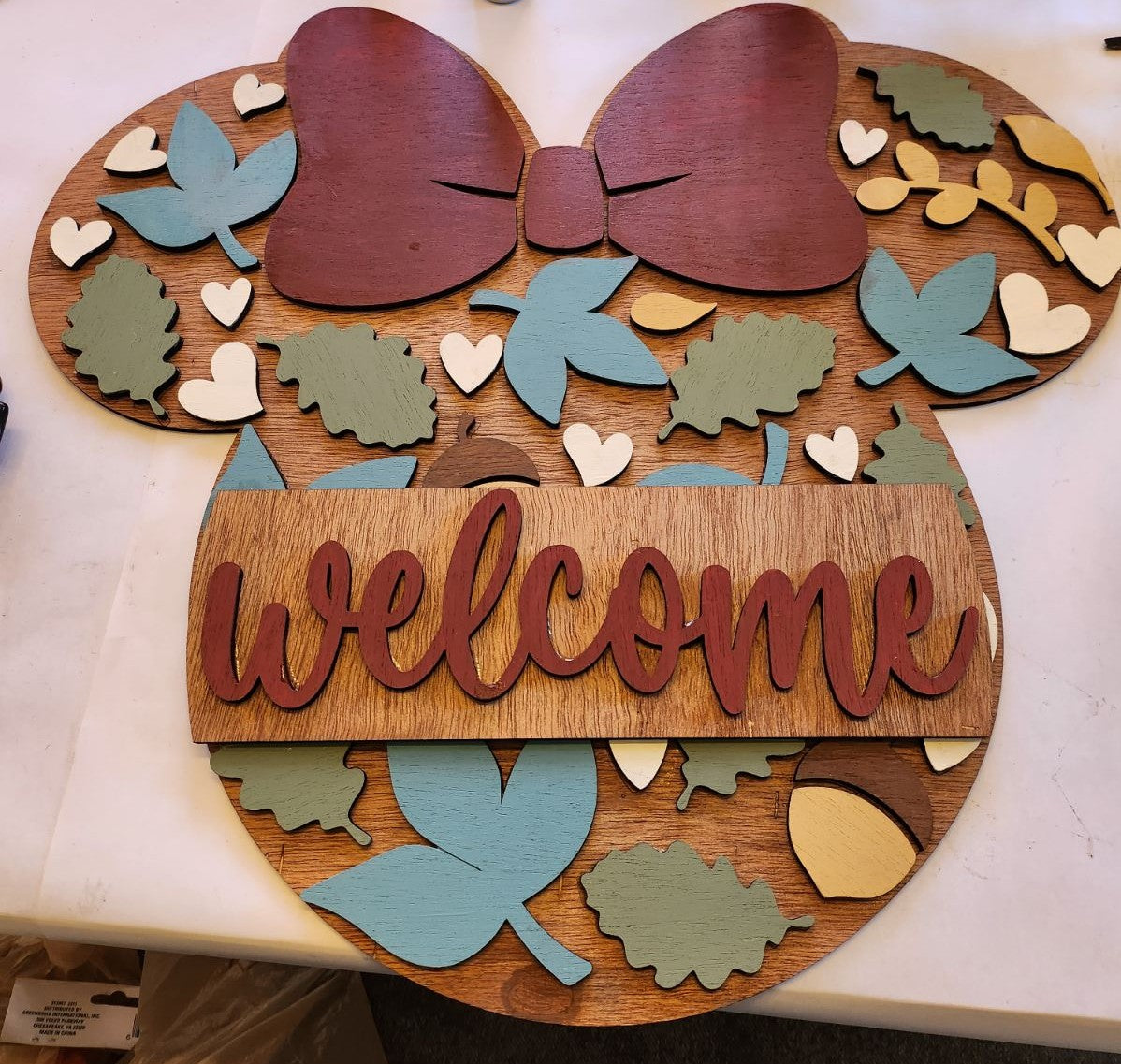 Fall door hanger