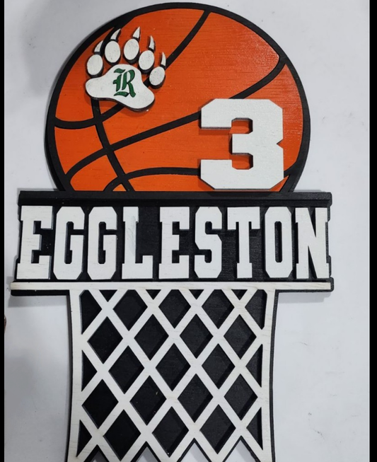 Basketball Plaque